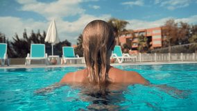 Joyful Romantic Woman Have Great Time. Luxury Travel. Happy Traveler Enjoying Tropical Resort. Joy Time Luxury Five Stars Resort Hotel. Tropical Beachfront Hotel. Summer Getaway Honeymoon Destination - Powered by Shutterstock - Get 15% off with code: PIKWIZARD15