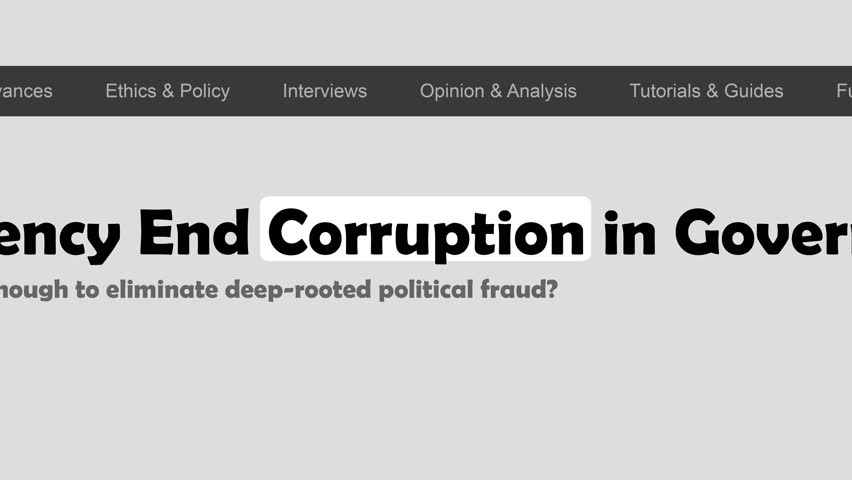 2025: Corruption, Headlines News Fast Sequence