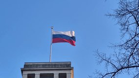 Flag of Russia. The national flag of the Russian Federation. - Powered by Shutterstock - Get 15% off with code: PIKWIZARD15
