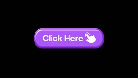  3d Click Here Button Animation - Interactive UI Call-to-Action Motion Graphic - Powered by Shutterstock - Get 15% off with code: PIKWIZARD15