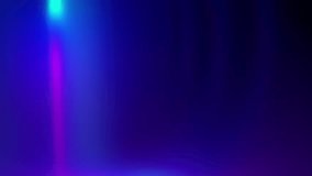 Vertical Blue Light Leak Loop: A vibrant vertical beam of blue light creates a striking light leak effect, seamlessly looping for video overlays. 3D render - Powered by Shutterstock - Get 15% off with code: PIKWIZARD15