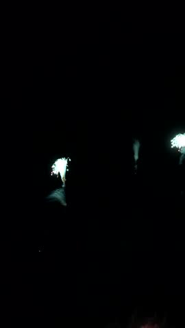 Experience the dazzling display of abstract fireworks lighting up the night sky during major holiday celebrations