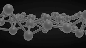 Fluctuating financial graphs and data points overlaying molecular structure animation. Finance, economy, investment, analytics, biotechnology, innovation - Powered by Shutterstock - Get 15% off with code: PIKWIZARD15