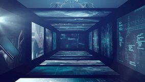 Animation of European Union stars with digital map and data processing graphics. Technology, network, analytics, futuristic, innovation, connectivity - Powered by Shutterstock - Get 15% off with code: PIKWIZARD15