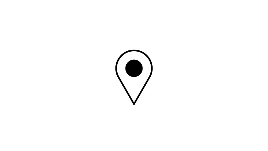 High-quality location icon design featuring a modern GPS symbol. Perfect for digital maps, navigation apps, and location-based services. Clean and clear style suitable for web and mobile platform.	