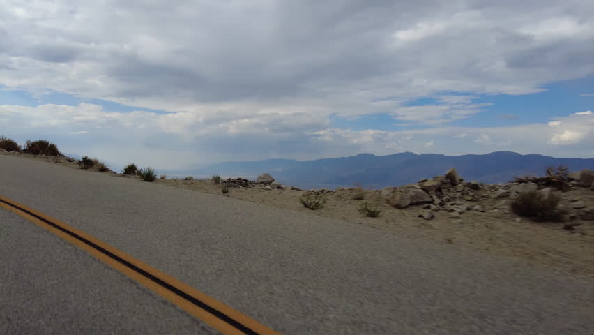 Sierra Nevada Mts Horseshoe Meadow Road Descend 13 MultiCam Three Quarter L Driving Plate California USA