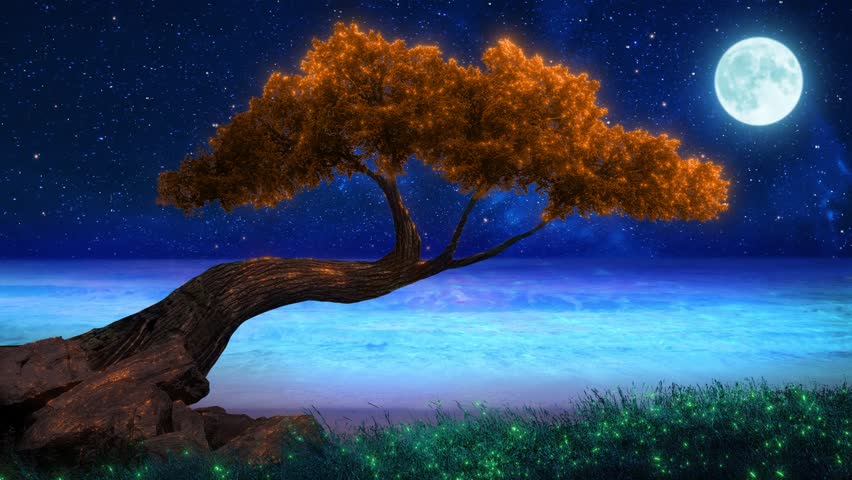 Seamless Loop, beautiful landcape animation scenery