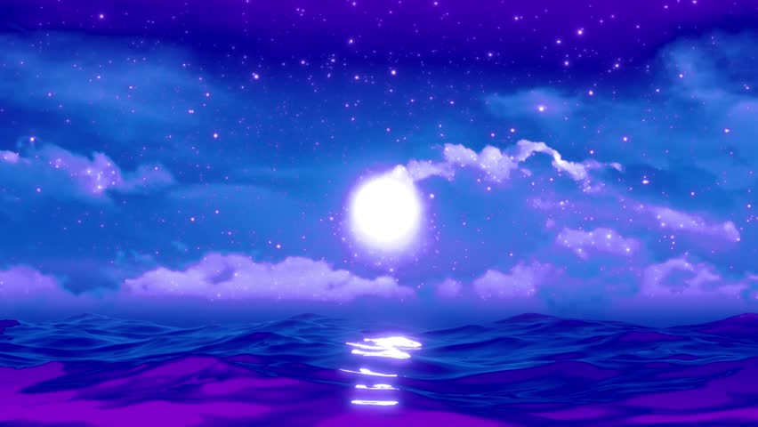 Seamless Loop, beautiful landcape animation scenery