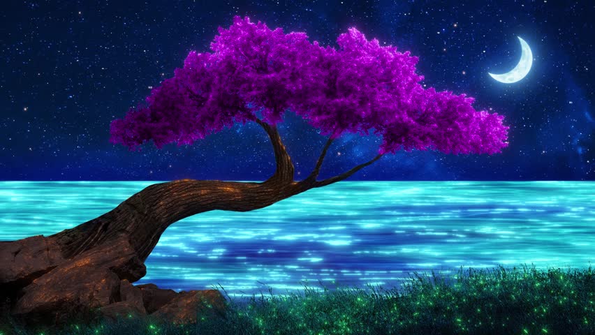 Seamless Loop, beautiful landcape animation scenery