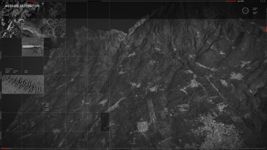Analysing Images Of Military Vehicles In Advanced Computer Software. Anti-Terrorism Operation. Locating Position And Receiving Coordinates Of Dangerous Objects To Stop Terrorism. Fighting Terrorism.