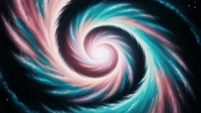 a stunning cosmic vortex, as if a mini galaxy was forming before our eyes. - Powered by Shutterstock - Get 15% off with code: PIKWIZARD15