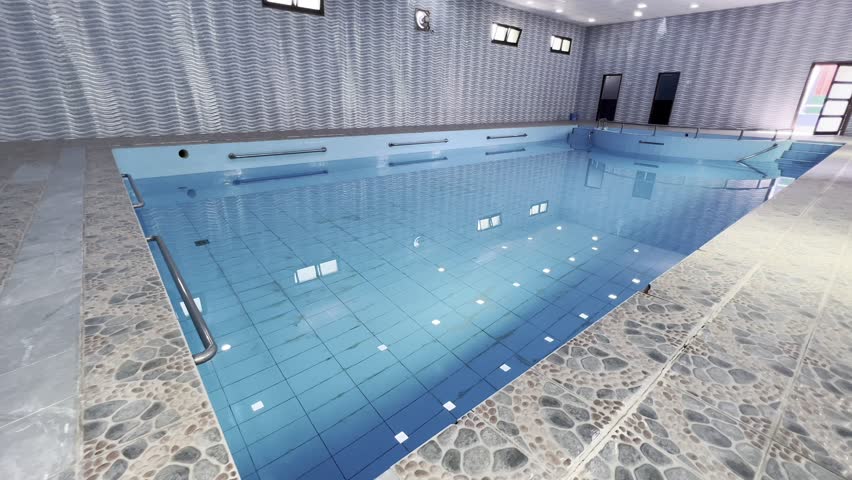 Luxury Meets Heritage: Indoor Swimming Pool in a Saudi Farmhouse. Dammam, Saudi Arabia. 22-February-2025