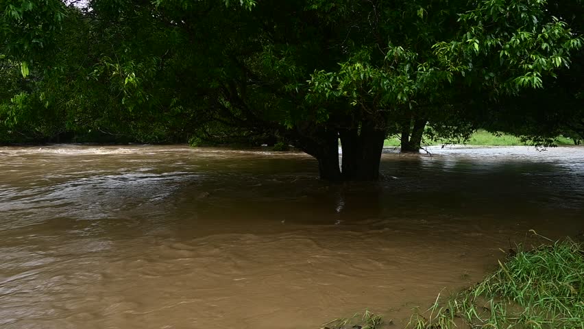 Flood in South East Queensland, Australia