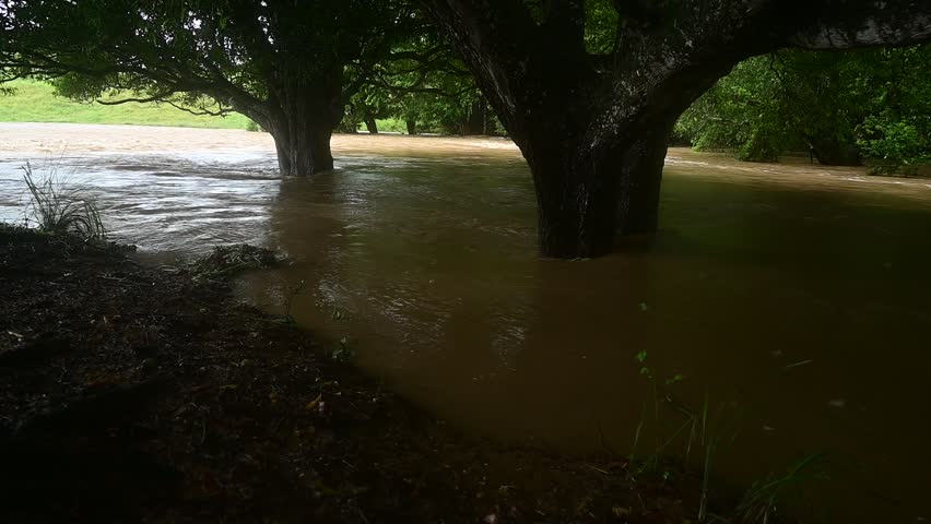 Flood in South East Queensland, Australia