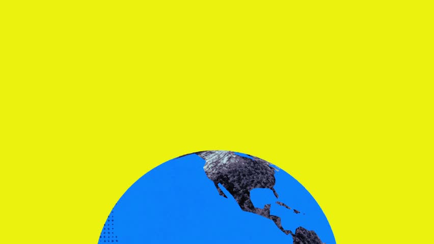 A conceptual animation of a hand taking money from a damaged Earth, symbolizing economic exploitation, environmental destruction, and unsustainable resource consumption. Perfect for World Day, activis