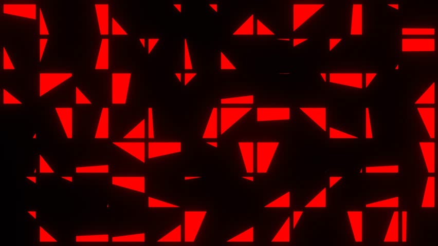 Red and Black Many Changing Screens Background VJ Loop in 4K