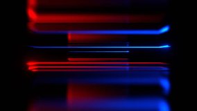 Red and Blue Neon Rectangular Shapes Moving Background VJ Loop in 4K - Powered by Shutterstock - Get 15% off with code: PIKWIZARD15