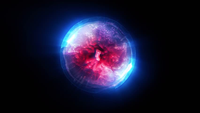Energy spheres divide like cells in a living organism.
