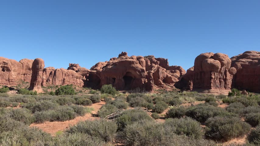 Exploring Arches national park, Utah