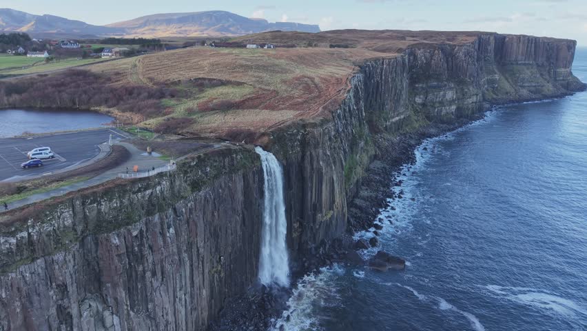 Mealtfalls, near Loch Mealt in the Isle of Skye, Scotland, United Kingdom