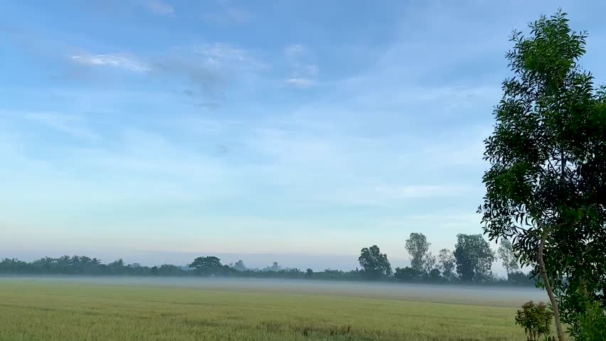 wandering on the countryside road Tra Mach
