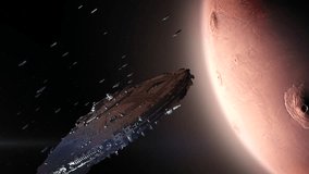 Alien fleet near Mars

A formation of futuristic spaceships orbits close to Mars with stars in the background
 - Powered by Shutterstock - Get 15% off with code: PIKWIZARD15