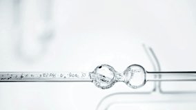 Glass test tubes with liquid on white background. - Powered by Shutterstock - Get 15% off with code: PIKWIZARD15