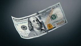 3D Graphics of Burning One Hundred Dollar Bill. Visualization of Economic Crisis, Inflation and Devaluation of Currency. Symbol of Financial and Market Instability. Loss of Paper Money. Visual Effects - Powered by Shutterstock - Get 15% off with code: PIKWIZARD15