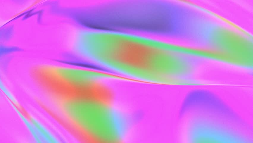 Colorful Chromatic Background With Smooth Surface. - animation