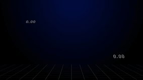 Fluctuating financial graph overlaid on Iranian flag soccer ball animation. Economy, finance, data, analytics, sports, currency - Powered by Shutterstock - Get 15% off with code: PIKWIZARD15