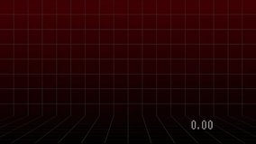 Soccer ball with Uruguay flag design over red financial graph animation. Economy, finance, international, sport, currency, decline - Powered by Shutterstock - Get 15% off with code: PIKWIZARD15