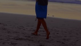 On beach, person surrounded by colorful light trails, creating animation effect. Light painting, long exposure, creativity, night photography, vibrant, motion - Powered by Shutterstock - Get 15% off with code: PIKWIZARD15