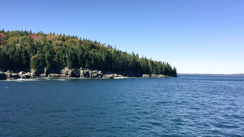 Acadia National Park during Ffoliage season, Autumn in the USA National Park