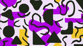 Seamless looping cartoon-style backgrounds with bold doodles, Memphis patterns, and pop-art elements. Inspired by comics, retro 80s-90s, abstraction, and modern minimalism.  - Powered by Shutterstock - Get 15% off with code: PIKWIZARD15