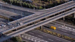 Cyclists cross a suspended bike bridge in Copenhagen,
showcasing modern urban infrastructure and sustainable
mobility. The sleek design highlights eco-friendly transportation
in a scenic cityscape - Powered by Shutterstock - Get 15% off with code: PIKWIZARD15