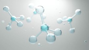 Animation 3D Collagen Skin Serum and Vitamin illustration isolated on blue color background. concept skin care cosmetics solution. 3d rendering. - Powered by Shutterstock - Get 15% off with code: PIKWIZARD15