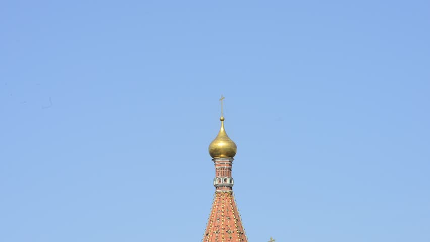 MOSCOW - APRIL 13: Saint Basil
