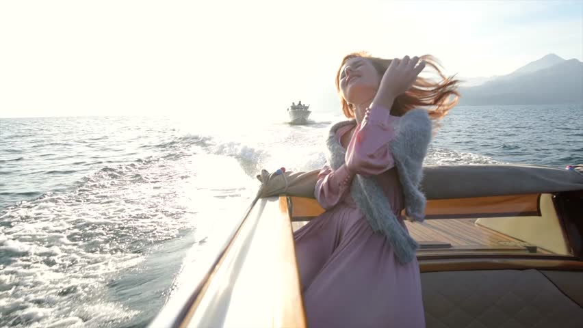 Luxury boat trip at Lake Como during sunset with stunning views and unforgettable moments