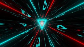 Glow Triangle Rush: Digital Motion Graphics Journey. 3D Illustration - Powered by Shutterstock - Get 15% off with code: PIKWIZARD15