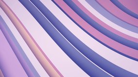 Pastel colors striped abstract background with gently moving curved paper cutout lines. Full HD looping animation. - Powered by Shutterstock - Get 15% off with code: PIKWIZARD15