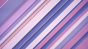 Pastel colors striped abstract background with gently moving diagonal paper cutout lines. Full HD looping animation. - Powered by Shutterstock - Get 15% off with code: PIKWIZARD15
