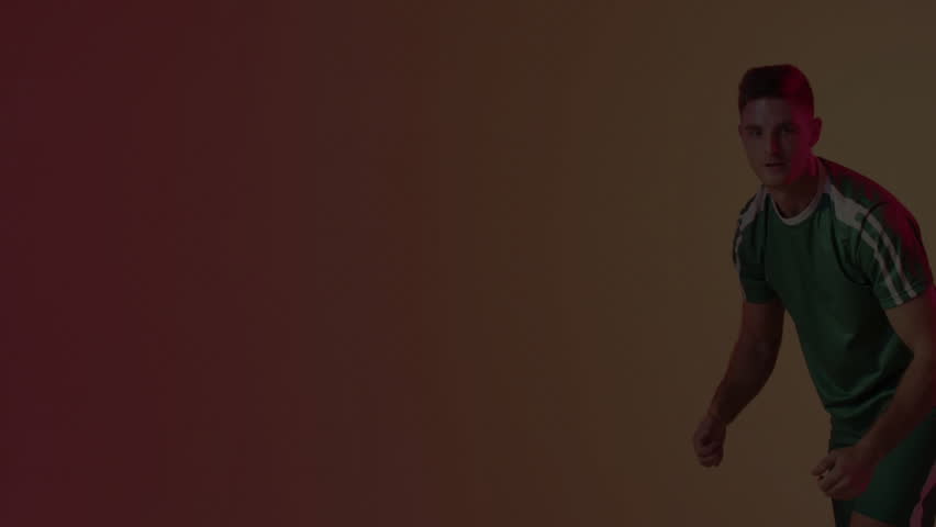 In space, man in sportswear playing with animated Earth and glowing sun. Astronomy, galaxy, planets, solar system, universe, exploration - Powered by Shutterstock - Get 15% off with code: PIKWIZARD15