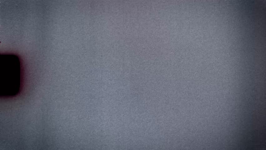 Classic Film Reel Sprocket Hole Overlay with Flickering Effect. High quality 4k footage