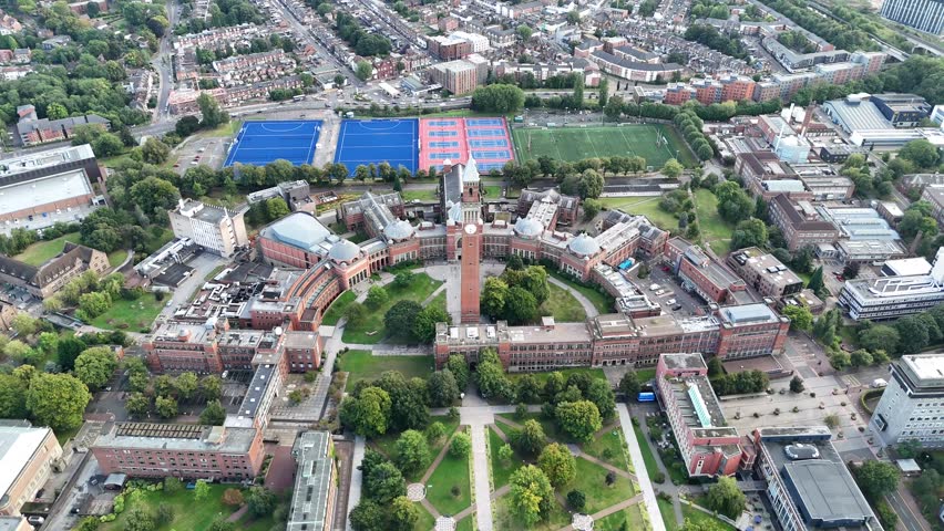 University of Birmingham Aerial View