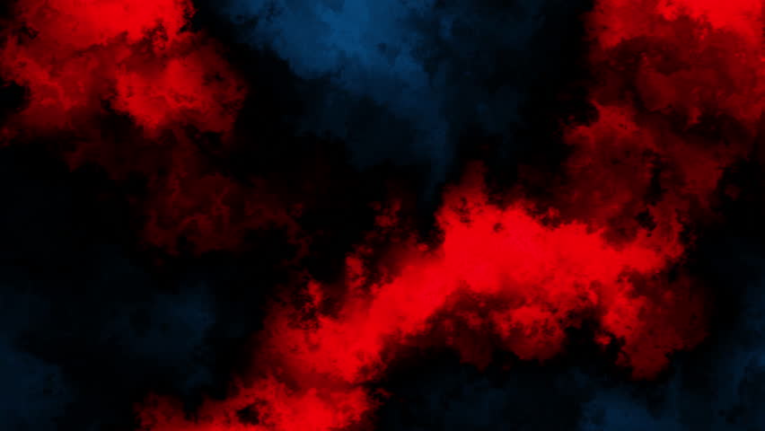 Dark red and black grunge background. Cool electric fire energy design. Seamless looping animation.