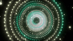 Abstract wireframe tunnel. Colors wormhole. 3D portal grid. Futuristic fantasy circle funnel. 3d rendering. - Powered by Shutterstock - Get 15% off with code: PIKWIZARD15