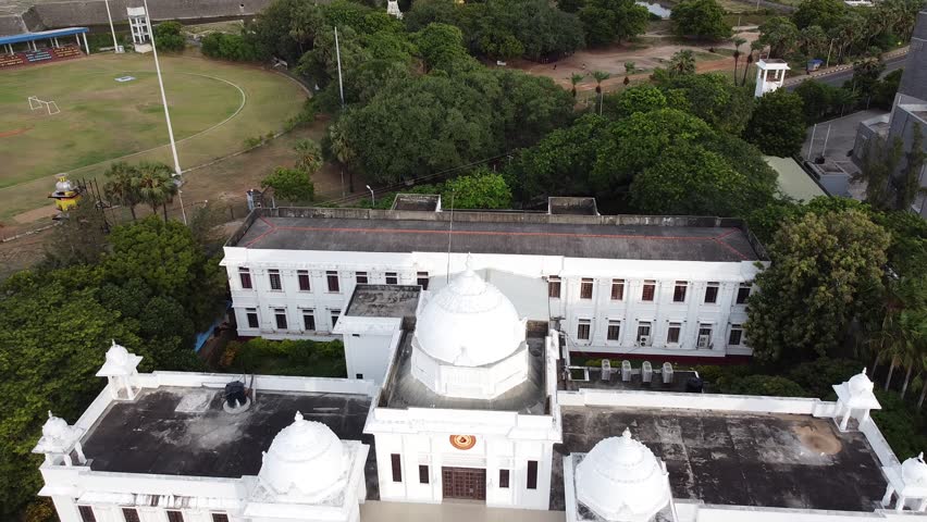 Jaffna Public Library, Sri Lanka – Iconic White Landmark, Colonial Architecture, Historical Heritage, and Scenic City Views