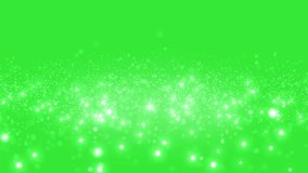 Abstract glowing particles glitter fairytale shimmering stars and swirl and flying sparkles. Magic flying glitter sparkles. Chromakey - Green Screen. Background for holidays, New Year and Christmas. 
 - Powered by Shutterstock - Get 15% off with code: PIKWIZARD15