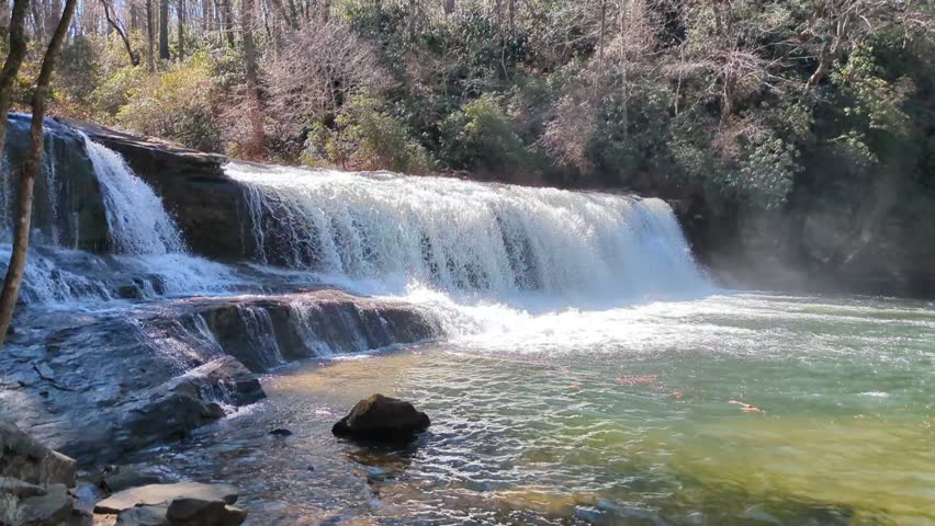 Hooker Falls, near Brevard North Carolina