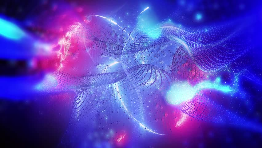 Abstraction of virtual waves that excite the imagination, immersing the mind in a unique creative atmosphere.
